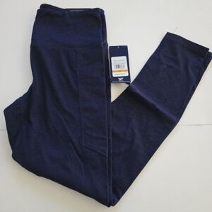 Reebok Dark Blue Leggings with Side Pocket